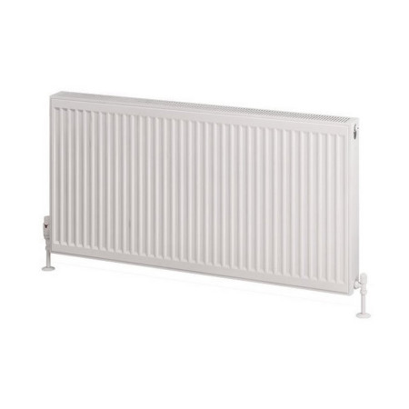25.0179 Eastbrook Type 22 600 x 1200mm Compact Panel Radiator Gloss White Cut Out