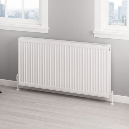Eastbrook Type 22 600 x 1200mm Compact Panel Radiator Gloss White