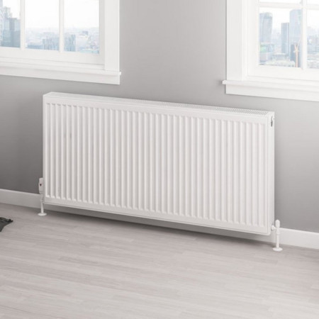 Eastbrook Type 22 600 x 1300mm Compact Panel Radiator Gloss White