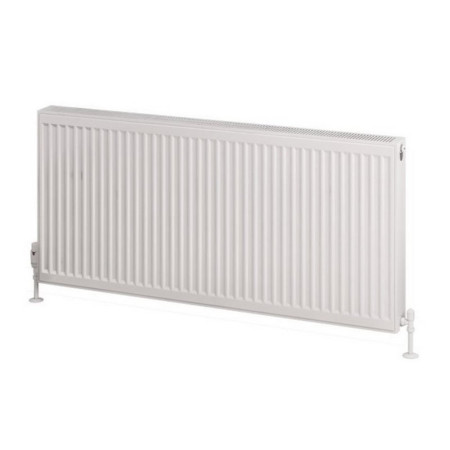 25.0180 Eastbrook Type 22 600 x 1300mm Compact Panel Radiator Gloss White Cut Out