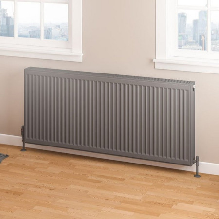 Eastbrook Type 22 600 x 1400mm Compact Panel Radiator Matt Anthracite