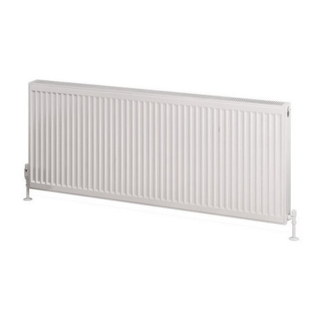 25.0182 Eastbrook Type 22 600 x 1500mm Compact Panel Radiator Gloss White Cut Out