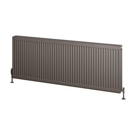 25.0192 Eastbrook Type 22 600 x 1600mm Compact Panel Radiator Matt Anthracite Cut Out
