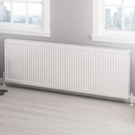 Eastbrook Type 22 600 x 1800mm Compact Panel Radiator Gloss White