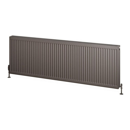 25.0193 Eastbrook Type 22 600 x 1800mm Compact Panel Radiator Matt Anthracite Cut Out