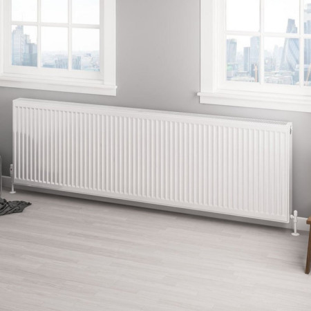 Eastbrook Type 22 600 x 2000mm Compact Panel Radiator Gloss White