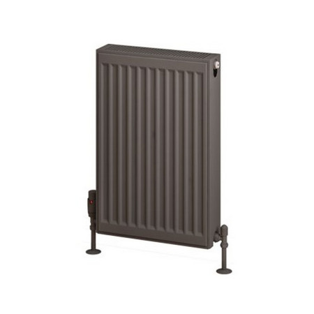 25.0186 Eastbrook Type 22 600 x 400mm Compact Panel Radiator Matt Anthracite Cut Out