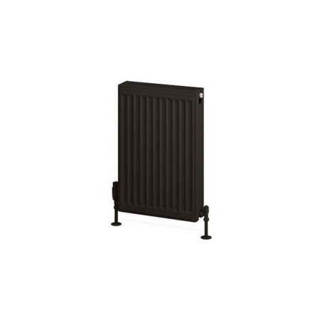 25.0194 Eastbrook Type 22 600 x 400mm Compact Panel Radiator Matt Black Cut Out