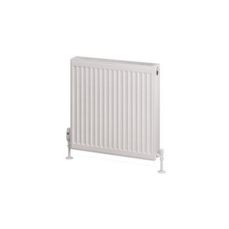 25.0173 Eastbrook Type 22 600 x 600mm Compact Panel Radiator Gloss White Cut Out