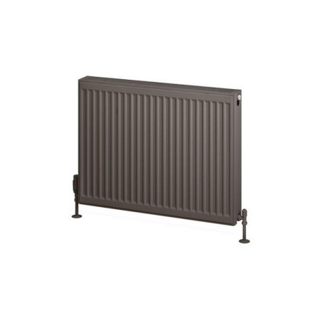 25.0188 Eastbrook Type 22 600 x 800mm Compact Panel Radiator Matt Anthracite Cut Out