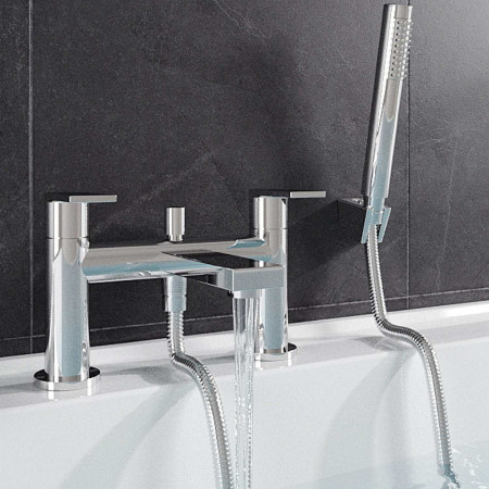 93.1035 Eastbrook Westbury Chrome Bath Shower Mixer Lifestyle