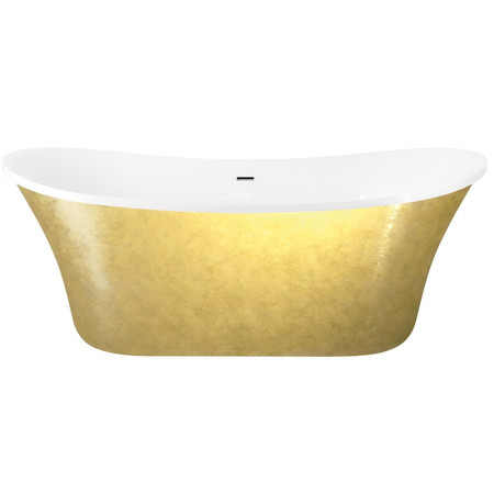 Elementa Nereda 1705mm Gold Freestanding Bath