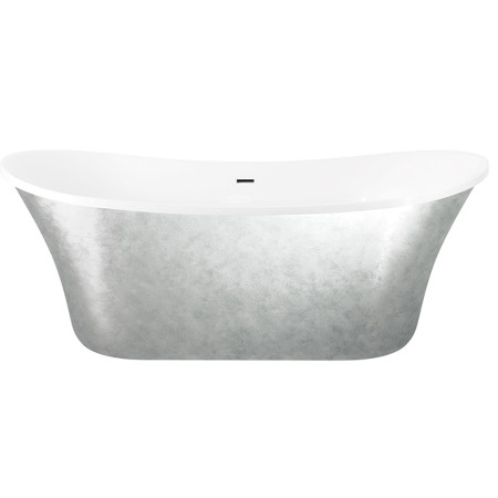 Elementa Nereda 1810mm Silver Freestanding Bath