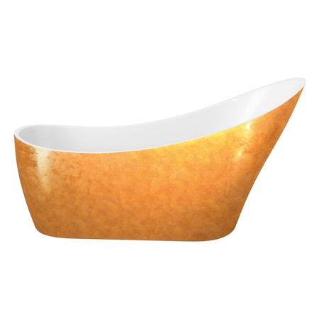 Elementa Seriea 1720mm Copper Freestanding Slipper Bath