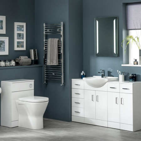 EF117W Essential Alaska 350mm Door and Drawer Storage Unit (2)