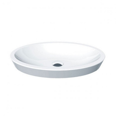 EC7011 Essential Lavender 580mm Shallow Oval Countertop Basin