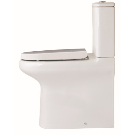 EC1014 Essential Lily Rimless Comfort Height Back To Wall WC