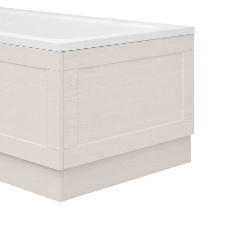 Essential Maine 800mm Cashmere Ash End Bath Panel