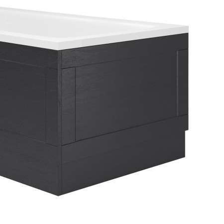 EF812GG Essential Maine 800mm Graphite Grey End Bath Panel