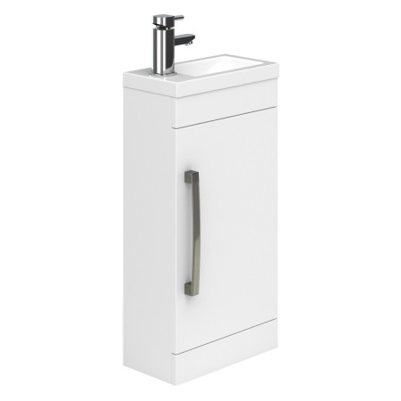 EFP306WH Essential Nevada 400mm White Cloakroom Basin Unit (1)