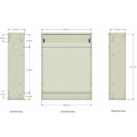 EF308CA Essential Nevada 500mm Cashmere Back-To-Wall Unit (2)