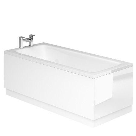 EF412WH Essential Vermont 1700mm Gloss White Front Bath Panel (1)