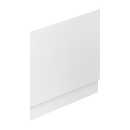 Essential Vermont 700mm Gloss White L Shape End Bath Panel