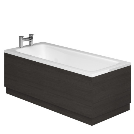 Essential Vermont 800mm Dark Grey End Bath Panel