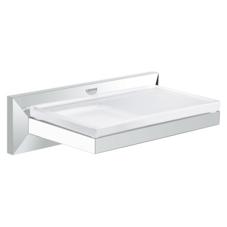 40504000 Grohe Allure Brilliant Chrome Shelf With Soap Dish (1)