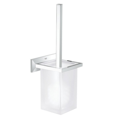 Grohe Allure Brilliant Chrome Toilet Brush & Holder