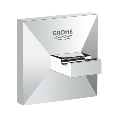 40498000 Grohe Allure Brilliant Chrome Wall Mounted Robe Hook (1)