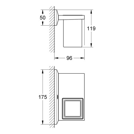 40503000 Grohe Allure Tumbler with Shelf (2)