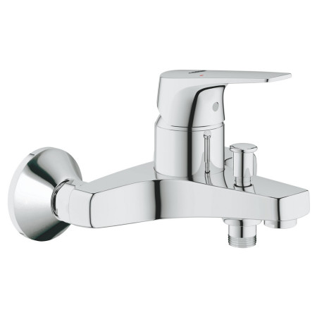 Grohe BauFlow Chrome Single Lever Bath Shower Mixer
