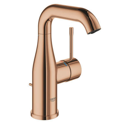 23462DA1 Grohe Essence Basin Mixer M Size Warm Sunset Finish with Pop Up Waste