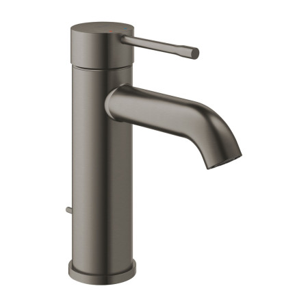 23589AL1 Grohe Essence Basin Mixer S Size Brushed Hard Graphite Finish with Pop Up Waste