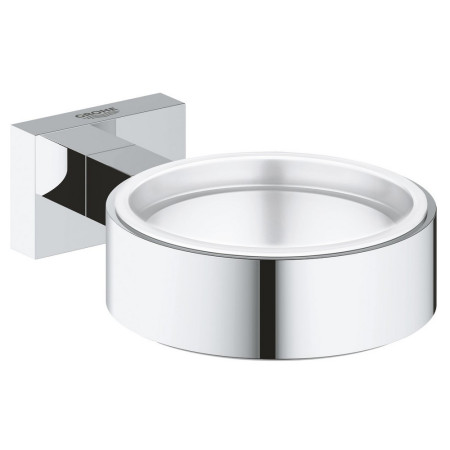 Grohe Essentials Cube Glass Dish Holder