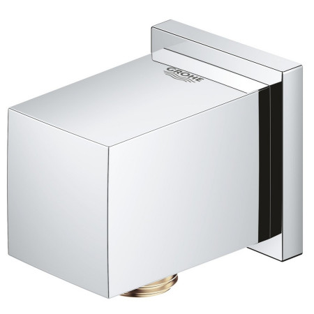 27704000 Grohe Euphoria Chrome Cube Shower Outlet Elbow Side View