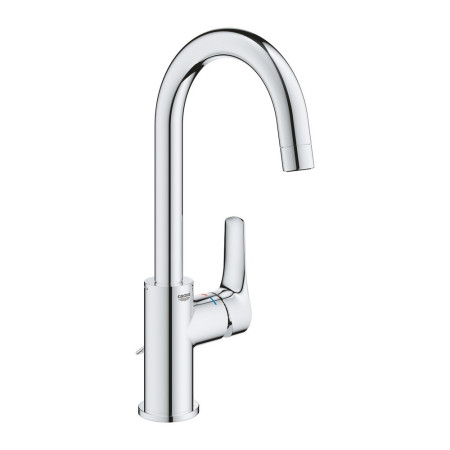 23743003 Grohe Eurosmart L Sized Basin Mixer with Chain (1)