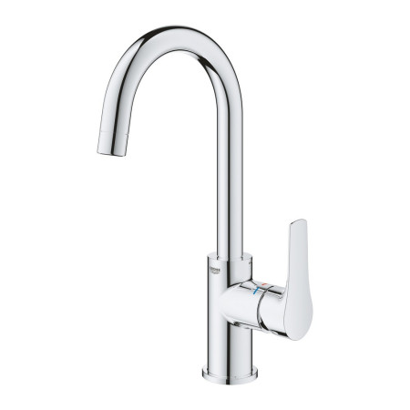 23743003 Grohe Eurosmart L Sized Basin Mixer with Chain (2)