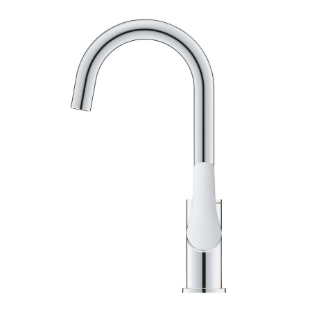23970003 Grohe Eurosmart L Sized Basin Mixer with Click Clack Waste (2)