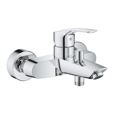 33300003 Grohe Eurosmart Single Lever Bath Shower Mixer Front View