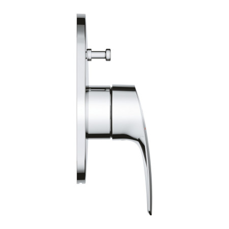 33305003 Grohe Eurosmart Single Lever Concealed Bath Shower Mixer Side View