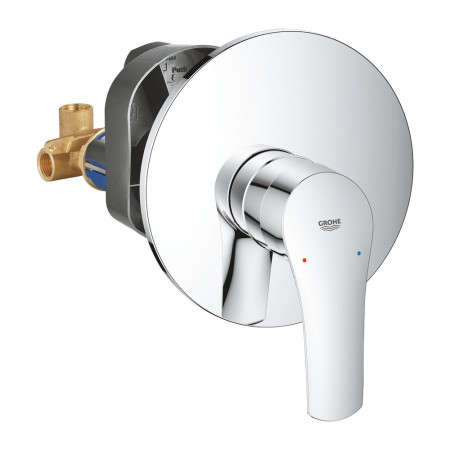 33556003 Grohe Eurosmart Single Lever Concealed Shower Mixer Cut Out