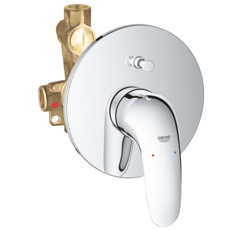 Grohe Eurostyle Chrome Concealed Bath Shower Mixer