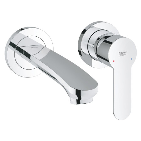 Grohe Eurostyle Cosmopolitan S Sized Wall Mounted 2TH Basin Mixer