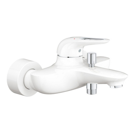 Grohe Eurostyle Moon White Single Lever Bath Shower Mixer