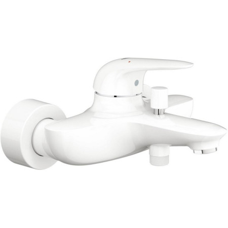 Grohe Eurostyle Moon White Wall Mounted Bath Shower Mixer