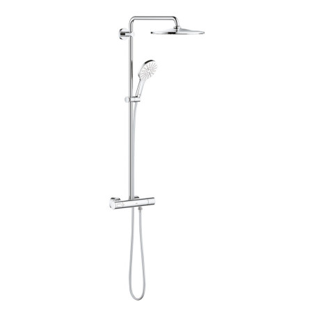 26648LS0 Grohe Rainshower SmartActive 310 Exposed White Shower System (1)