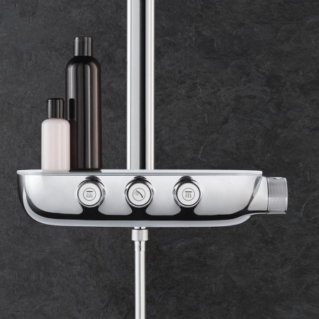 26361000 Grohe Rainshower SmartControl Duo 360 Chrome Exposed Shower System (3)