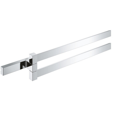 40768000 Grohe Selection Cube Double Towel Bar (1)